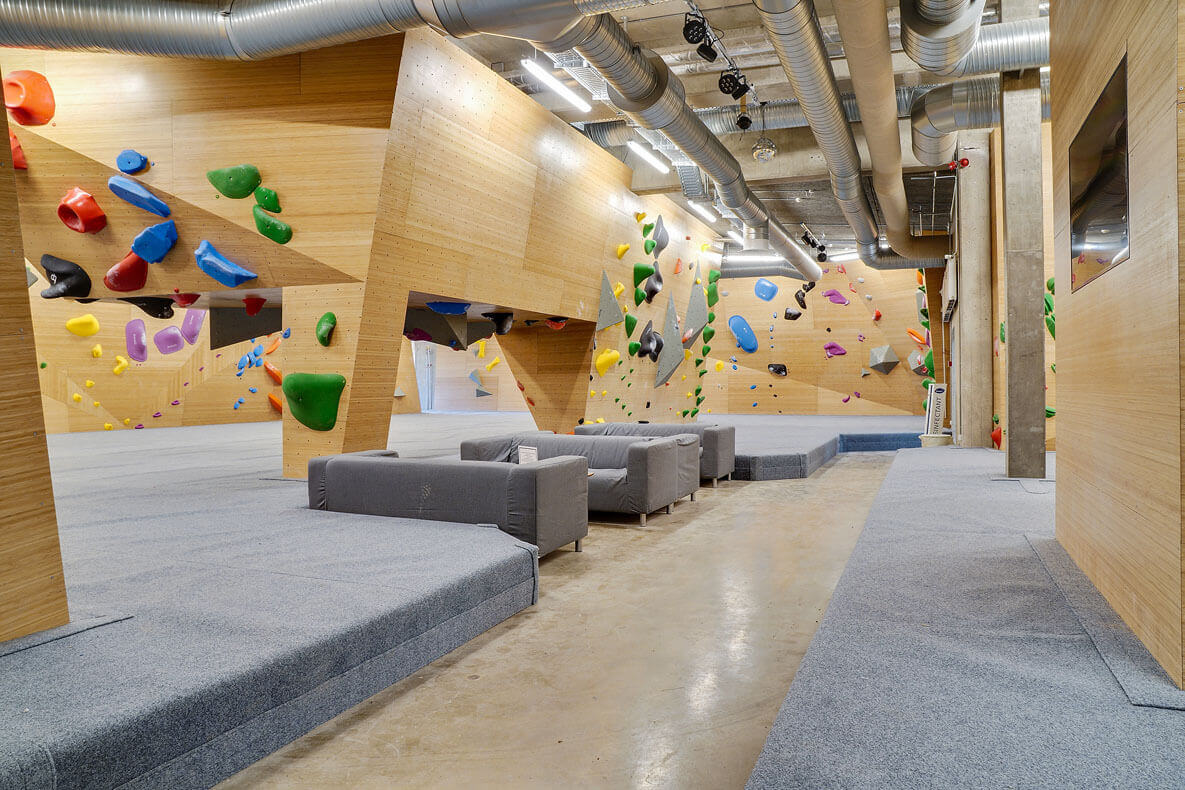 Ny klatreafdeling i den gamle postcentral på Ankersgade