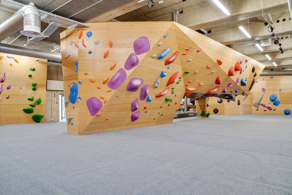 Fed indretning på Ankersgade 12 hos Aarhus Boulders
