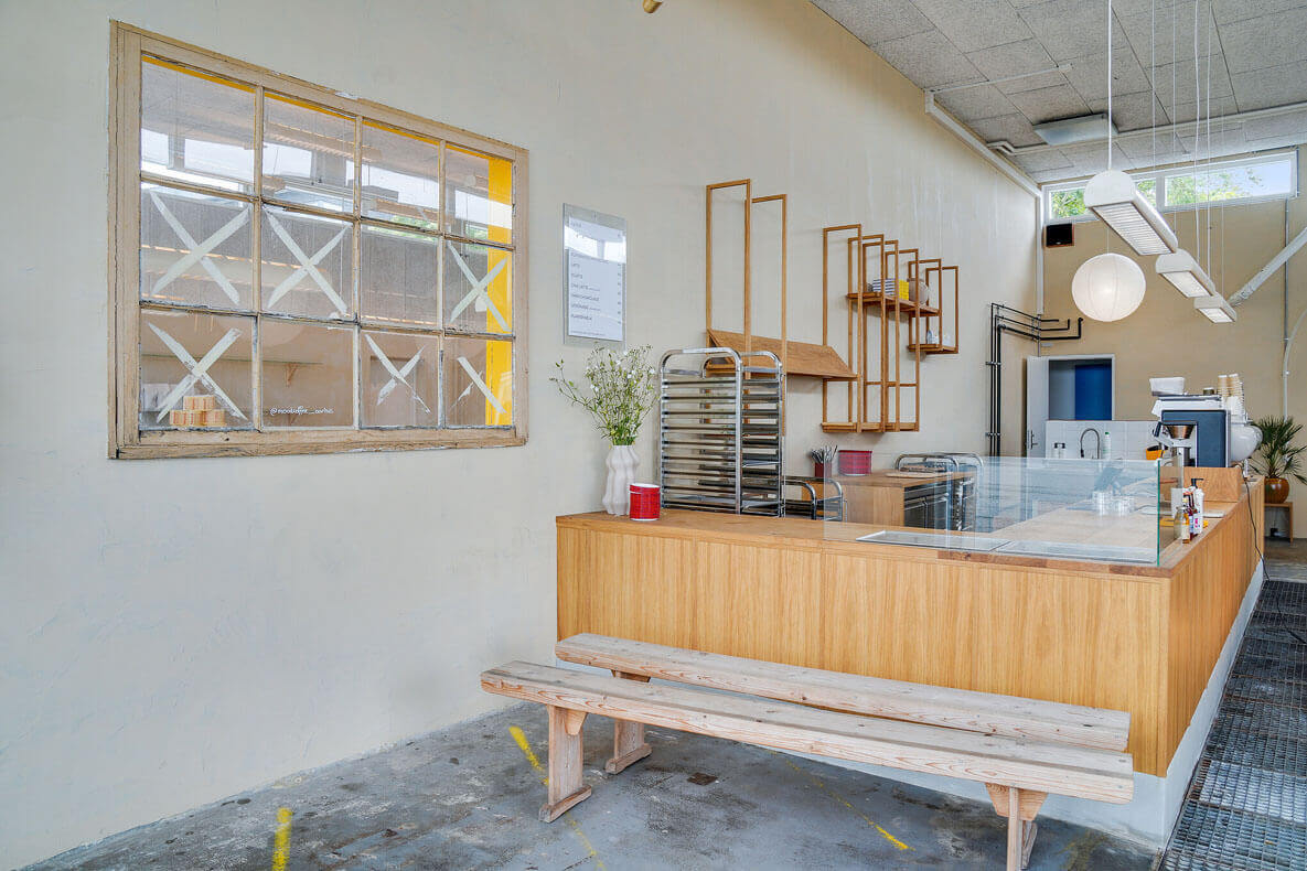 Café og brødudsalg på Ankersgade