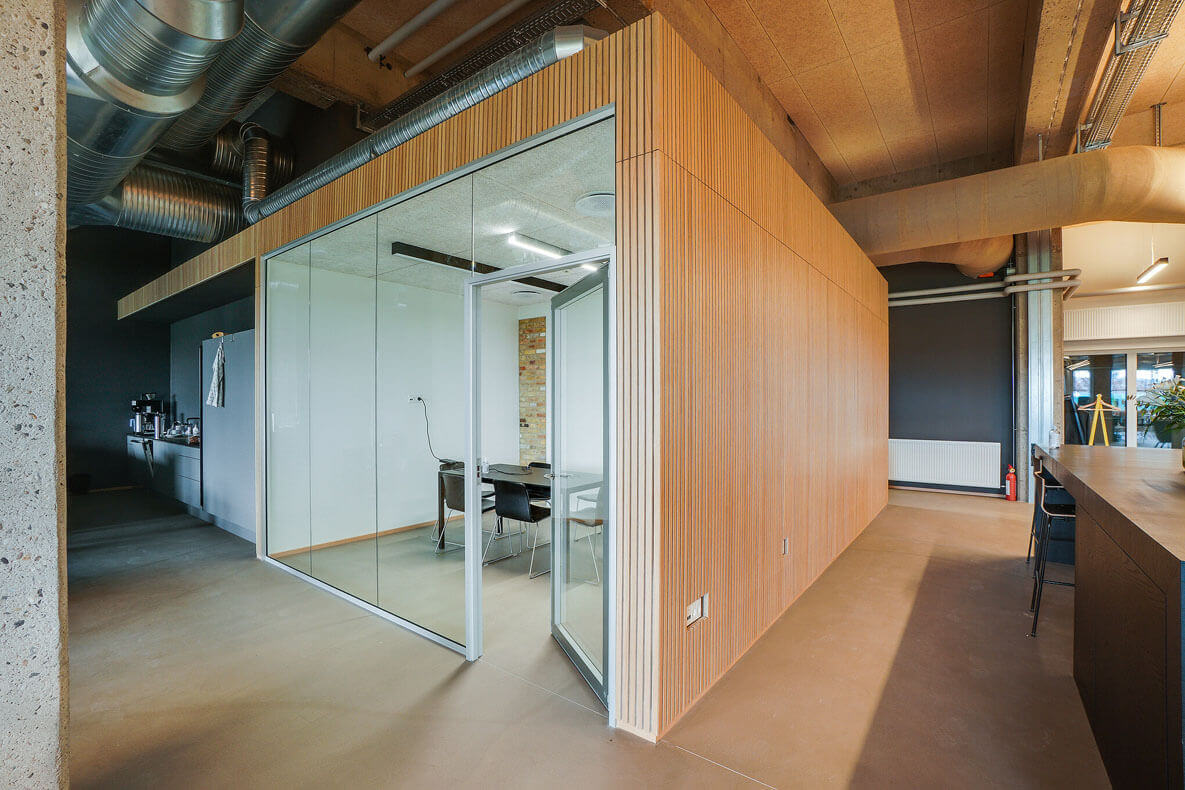 Nyt mødelokale og køkken 